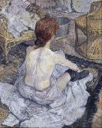 Henri  Toulouse-Lautrec The Toilette (mk09) oil painting picture wholesale